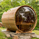 Barrel Sauna With Panoramic